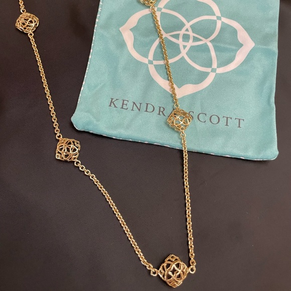 Chain Necklace Kendra Scott Devalyn Gold Kendra Scott Nemera
